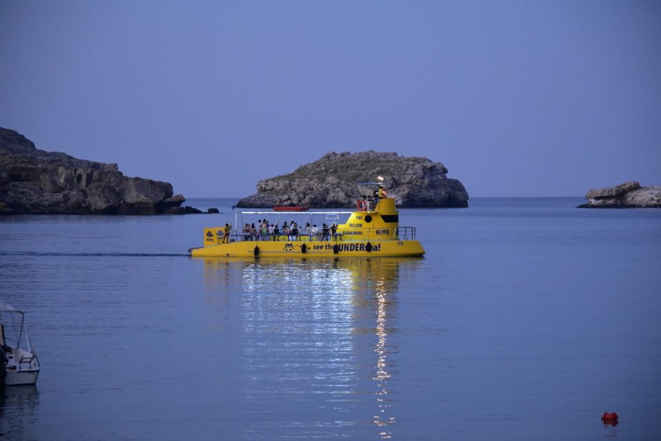 Lindos: Submarine Cruise With Swimming Stop at Navarone Bay - Directions and Logistics