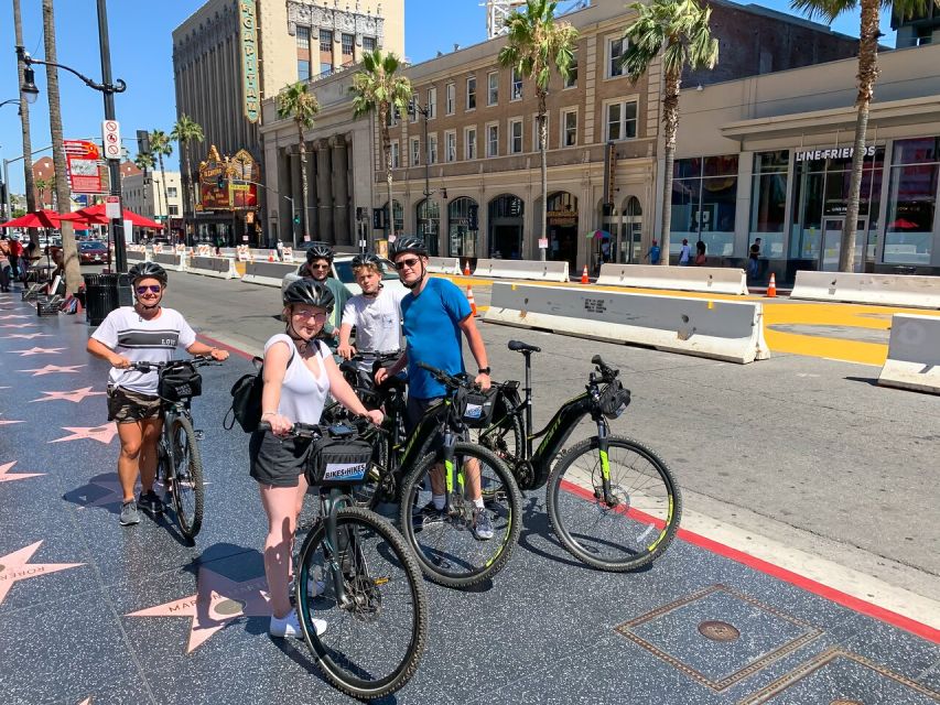 Los Angeles: Hollywood Tour by Electric Bike - Cancellation Policy
