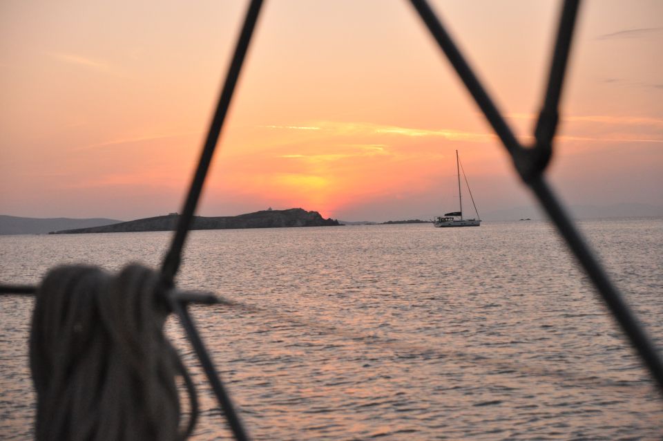 Mykonos: Sunset Yacht Cruise for Adults-Only With Transfers - Inclusions and Cancellation Policy