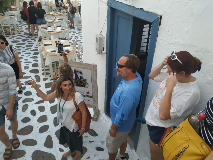 Naxos Town: Sunset Mythology Tour With Wine - Directions