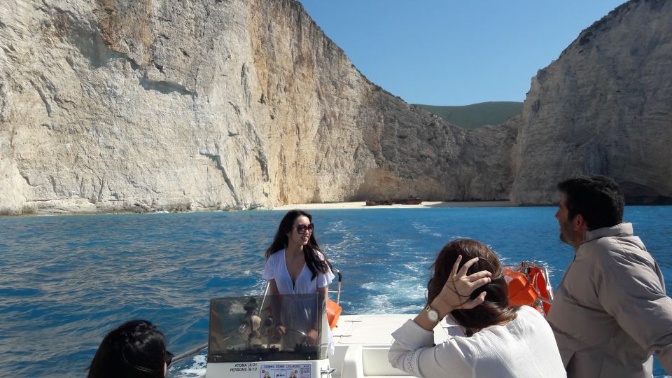 Porto Vromi: Navagio Beach & Blue Caves Private Boat Tour - Additional Details