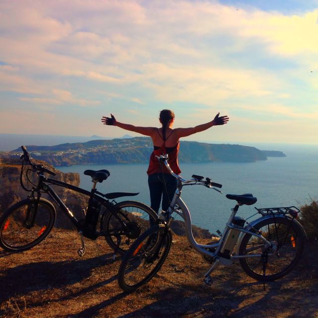 Santorini: Around the Island by Electric Bike - Itinerary