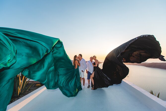 Santorini Flying Dress Photo - Common questions