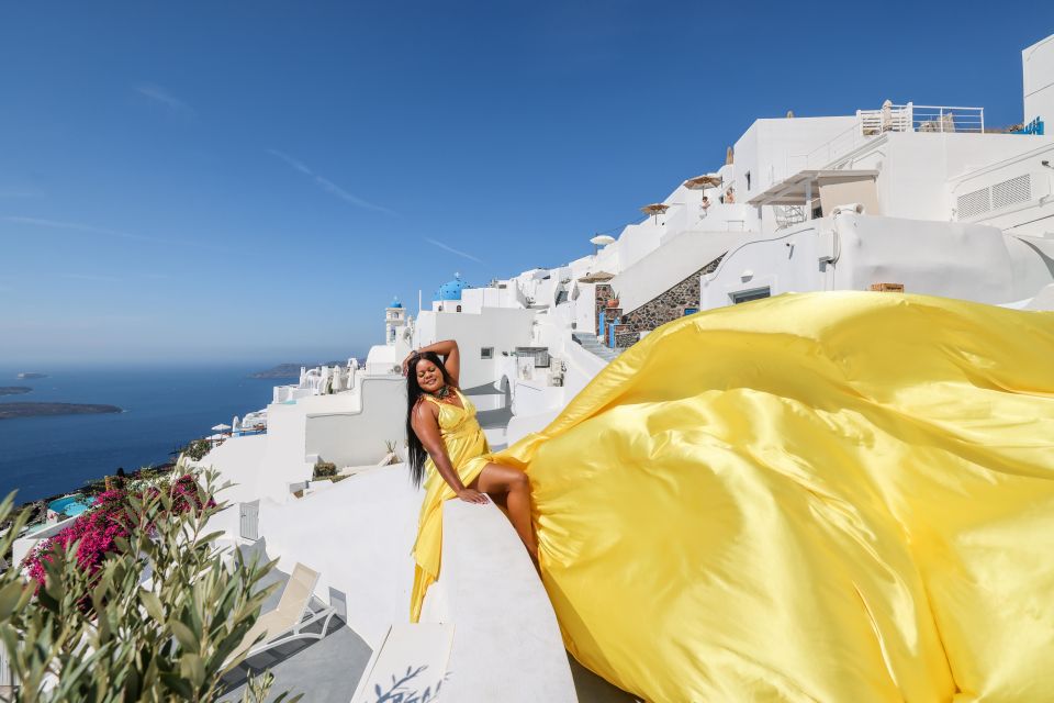 Santorini: Private Flying Dress Photoshoot With Dress Rental - Final Words