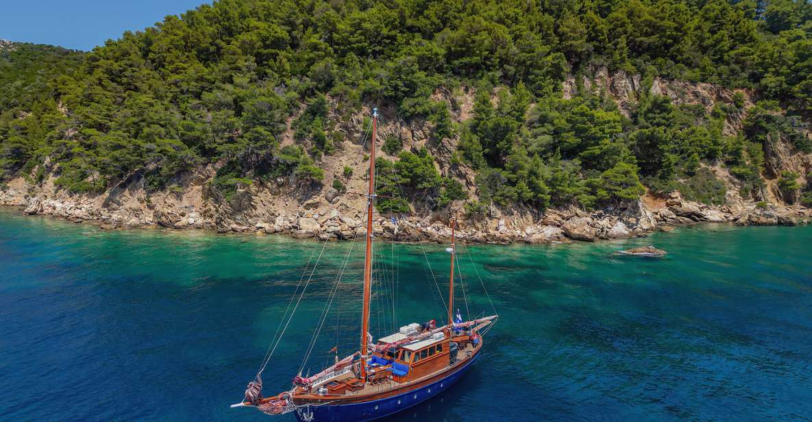 Skiathos: Traditional Wooden Boat Sailing Trip-Meal on Board - Important Directions