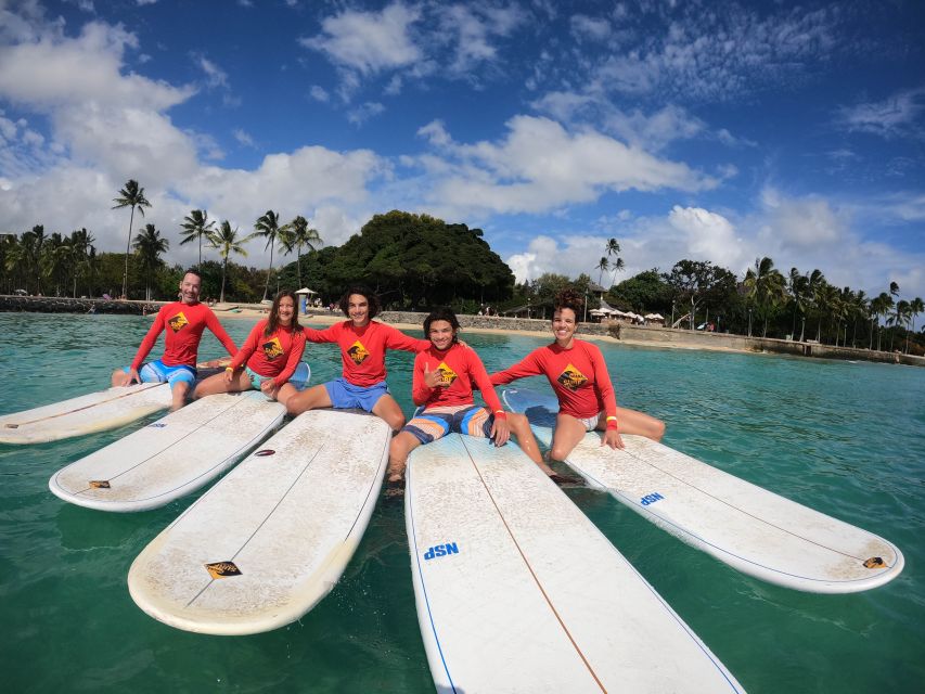 Surfing Lesson in Waikiki, 3 or More Students, 13YO or Older - Common questions