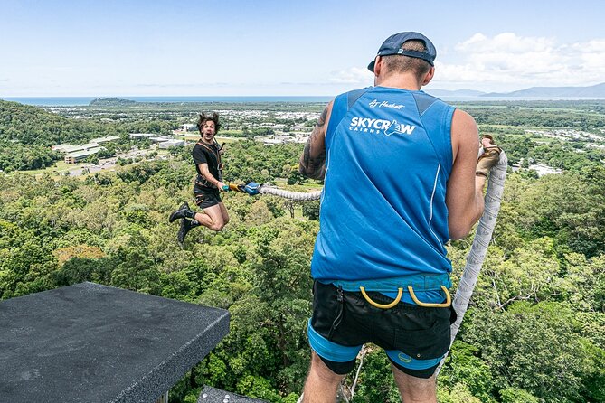Bungy Jump Experience at Skypark Cairns by AJ Hackett - After the Jump Experience