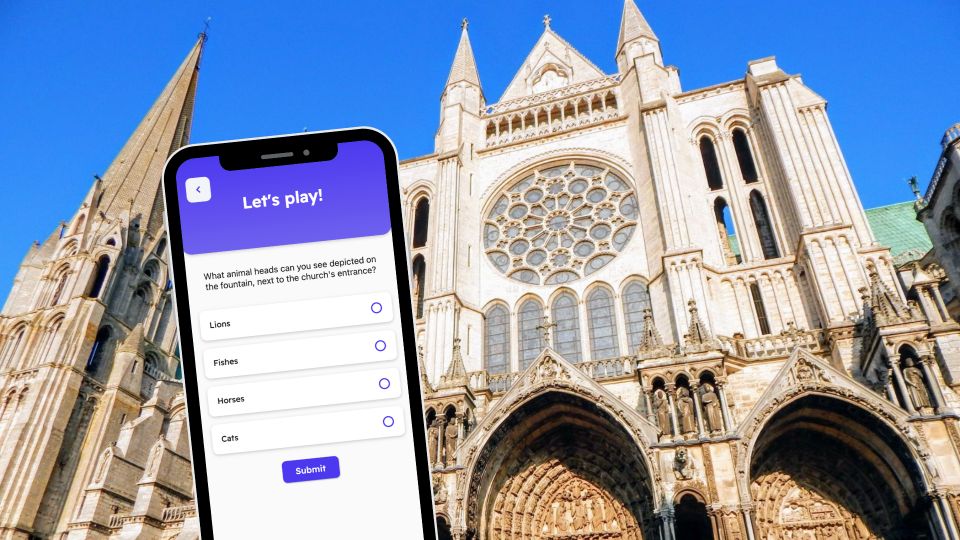 Chartres: City Exploration Game and Tour on Your Phone - Getting Started With the Tour