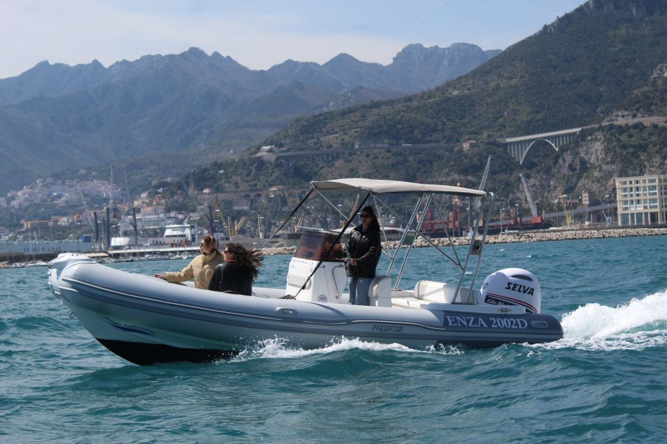 Daily Tour From Salerno to Positano With Skipper - Optional Stops