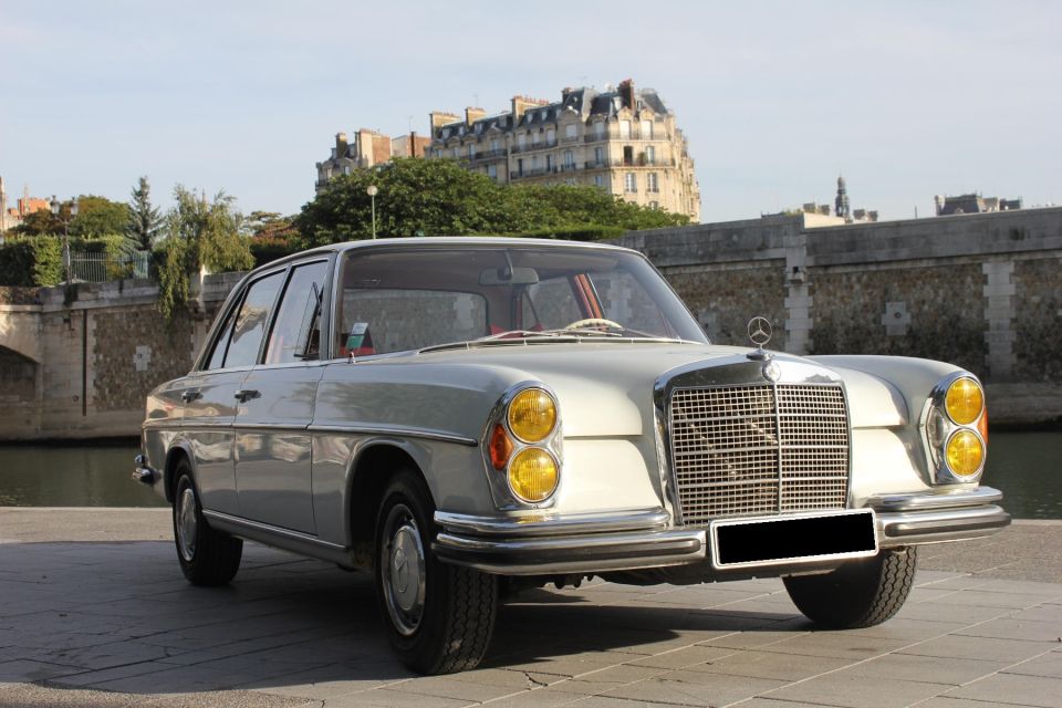 Paris: 2.5-Hour Guided Vintage Car Tour and Wine Tasting - Common questions