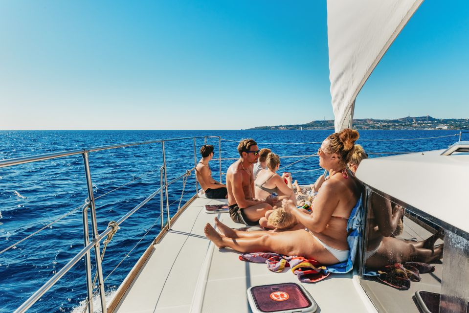 Rhodes: All-Inclusive Catamaran Cruise With Lunch and Drinks - Common questions