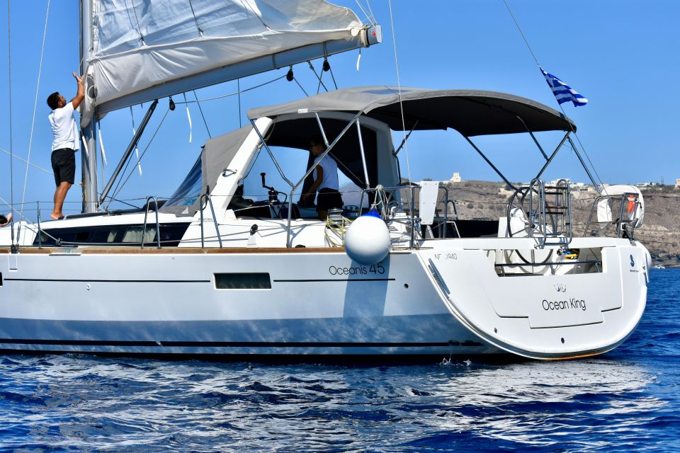 Santorini: 3-Day Oceanis 45 Yacht Charter With Crew - Contact and Final Arrangements