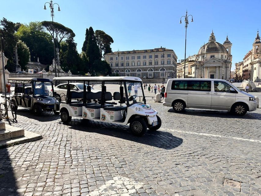 Rome in Golf Cart 6 Hours the Really Top! - Common questions