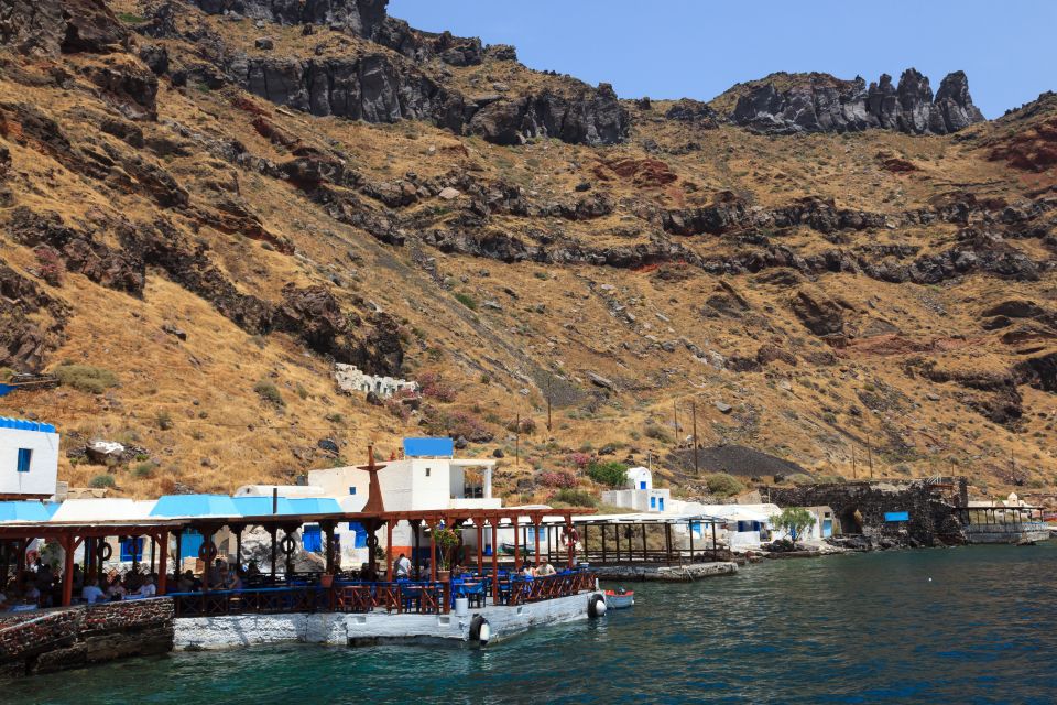 Santorini: Thirassia Islands and Volcano Guided Cruise - Local Cultural Insights