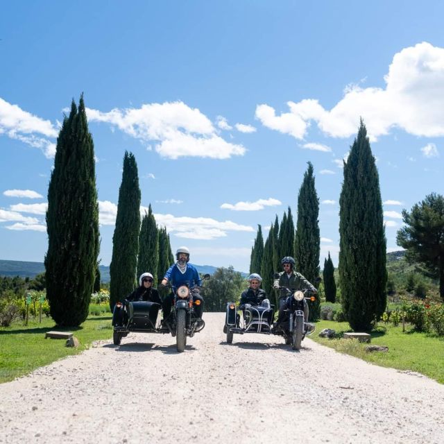 Aix-en-Provence: Wine or Beer Tour in Motorcycle Sidecar - Key Points