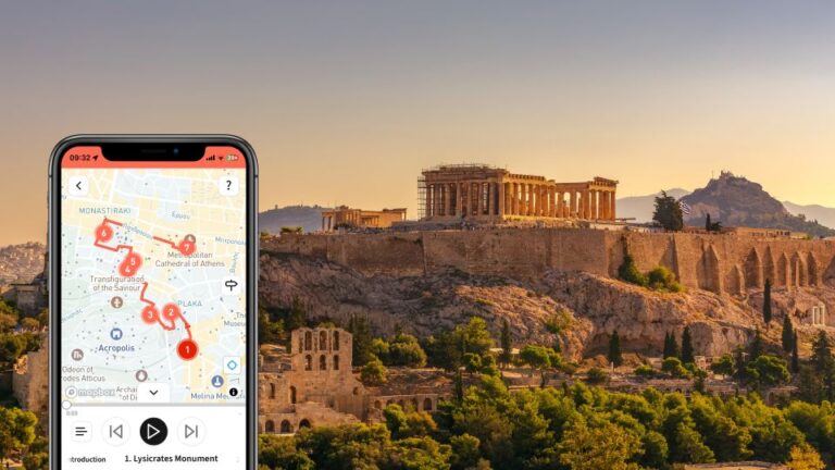 Athens: Exclusive Self-Guided Audio Tour in Old Plaka