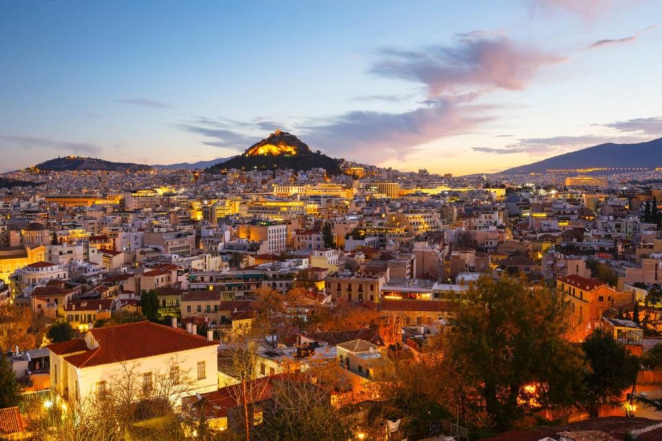 Athens: Night Walking City Tour in English or Spanish - Key Points