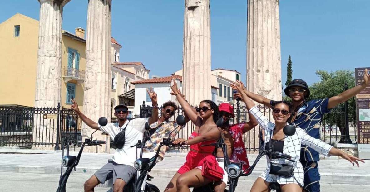 Athens: Premium Guided E-Scooter Tour in Acropolis Area - Key Points