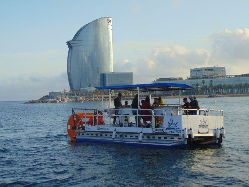 Barcelona: 1.5-Hour Private Scenic Pedal Boat Tour - Key Points