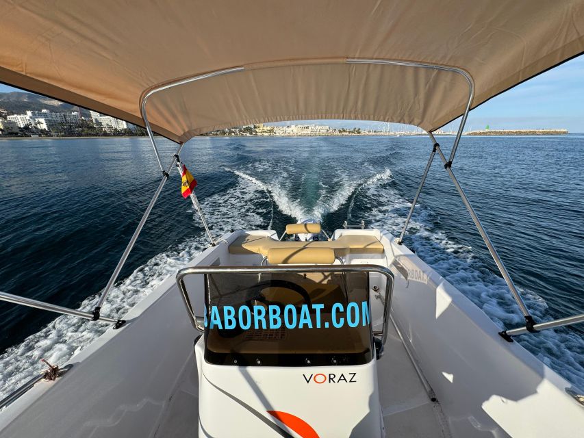 Benalmádena: Costa Del Sol License-Free Boat Rental - Key Points
