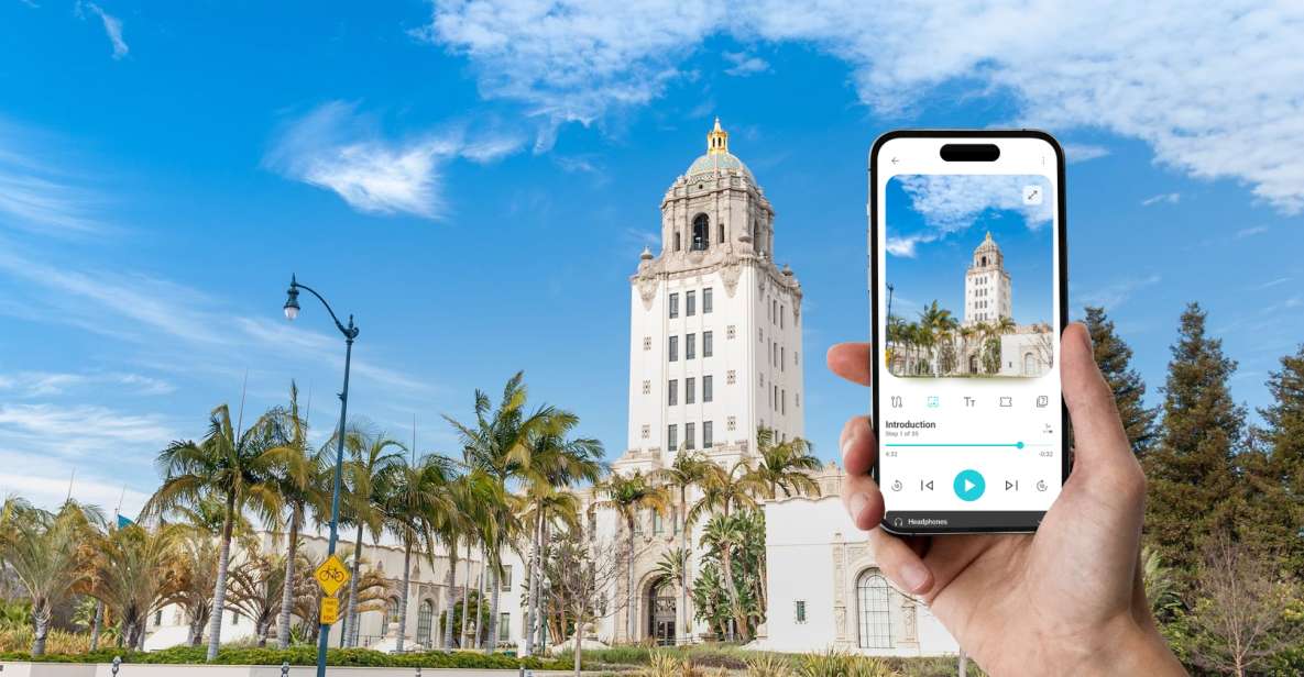 Beverly Hills Walking In-App Audio Tour - Key Points