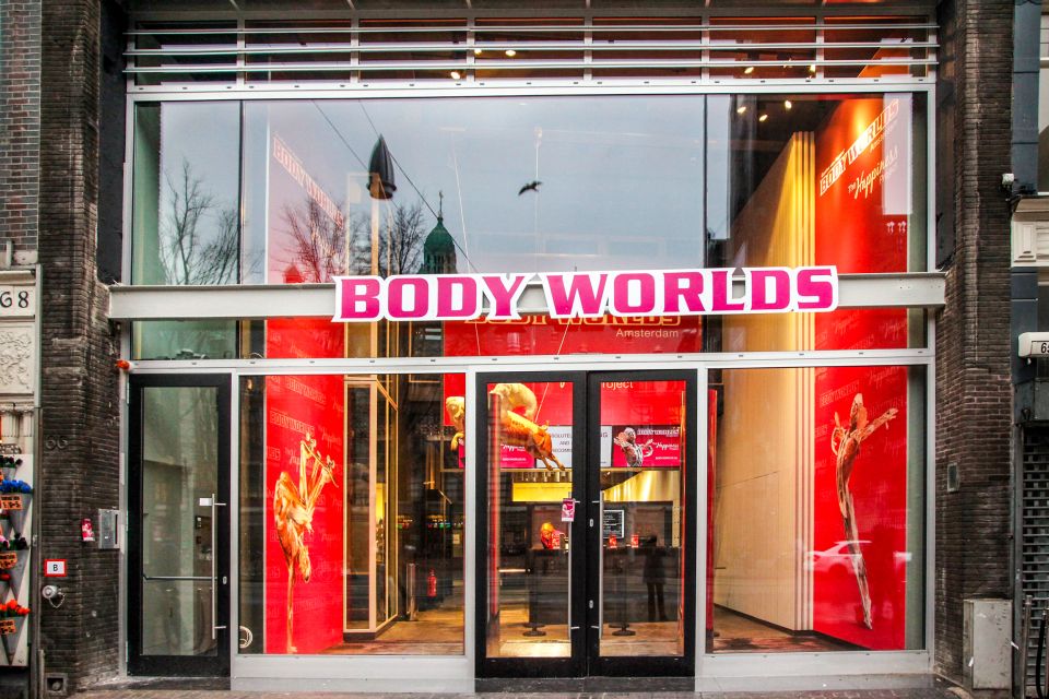 Body Worlds Amsterdam: The Happiness Project Ticket - Key Points