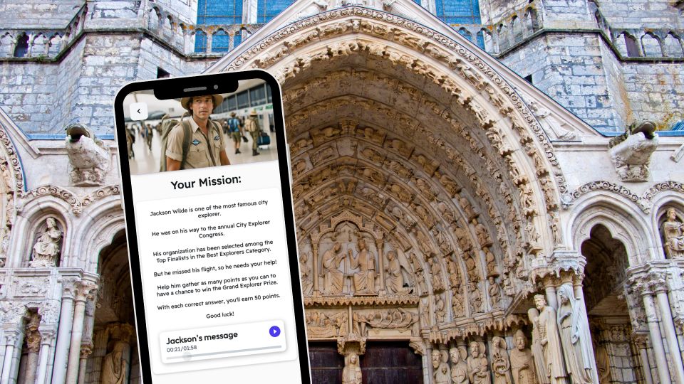 Chartres: City Exploration Game and Tour on Your Phone - Key Points