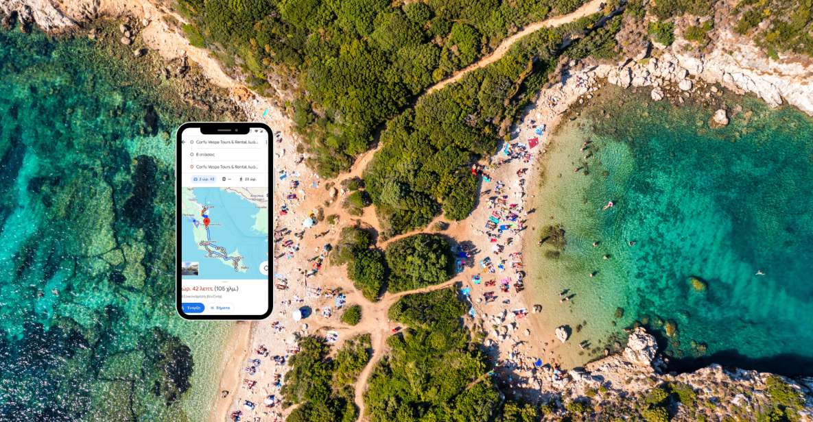 Corfu: Digital Preprogrammed Itineraries and Guide - Key Points