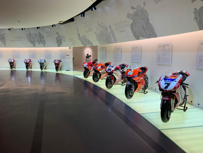 Ducati & Pagani Factories and Museums, Ferrari Museum+Lunch - Key Points