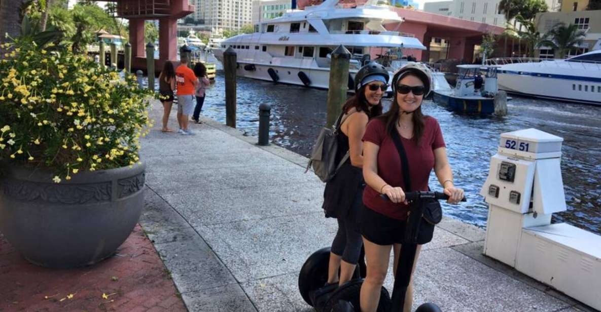 Fort Lauderdale: Famous Yachts and Mansions Segway Tour - Tour Name