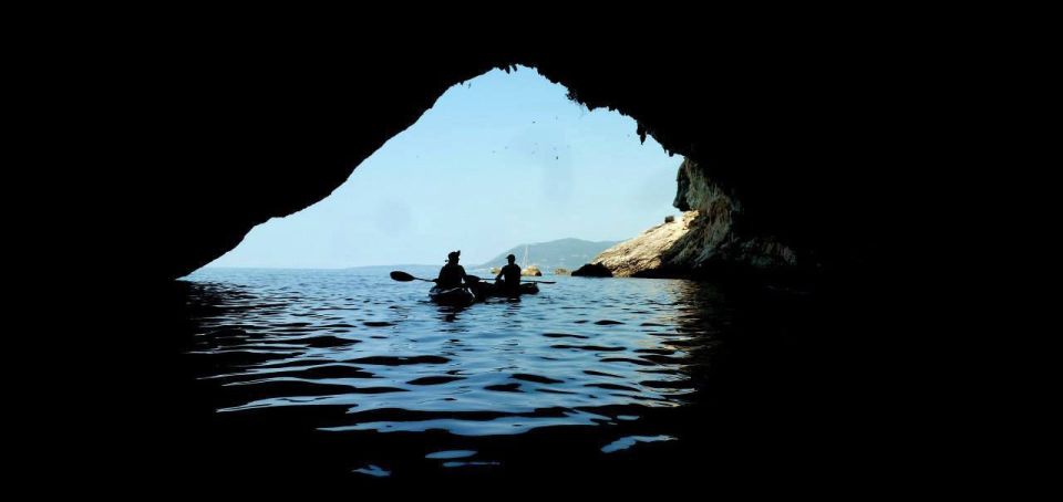 From Agios Ioannis Beach: Kayak Day Trip to Papanikolis Cave - Key Points