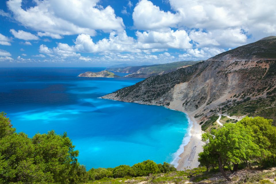 From Argostoli: Melissani Lake and Myrtos Beach Guided Tour - Key Points