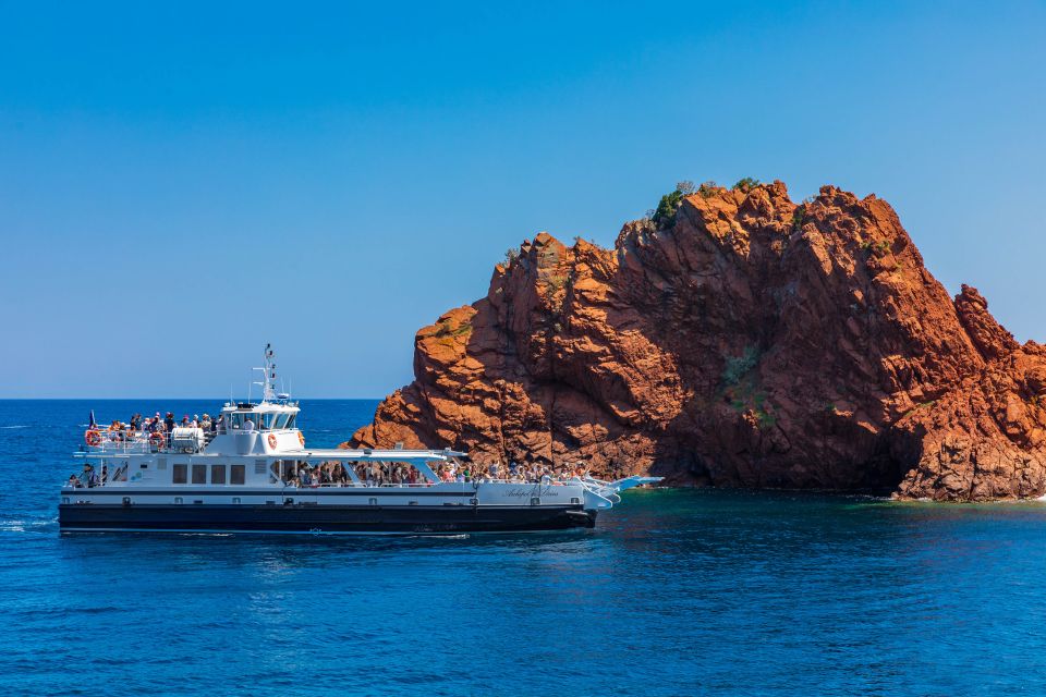 From Mandelieu: Corniche Dor Sightseeing Cruise With Guide - Key Points