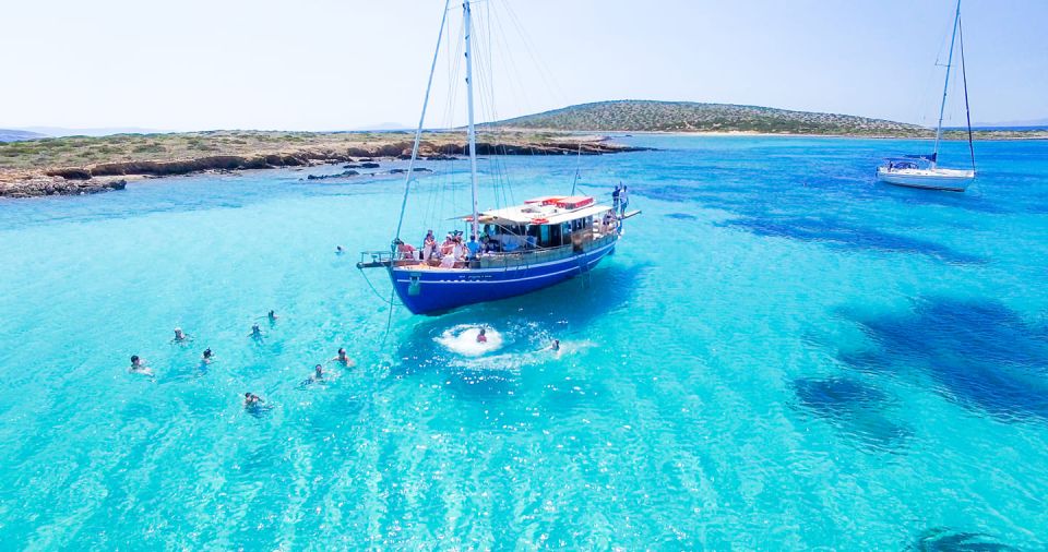 From Paros: Antiparos and Despotiko Full-Day Swim Cruise - Key Points
