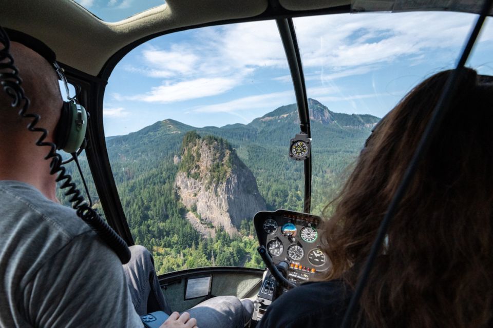 From Troutdale: Waterfalls Gorge Helicopter Tour - Tour Description