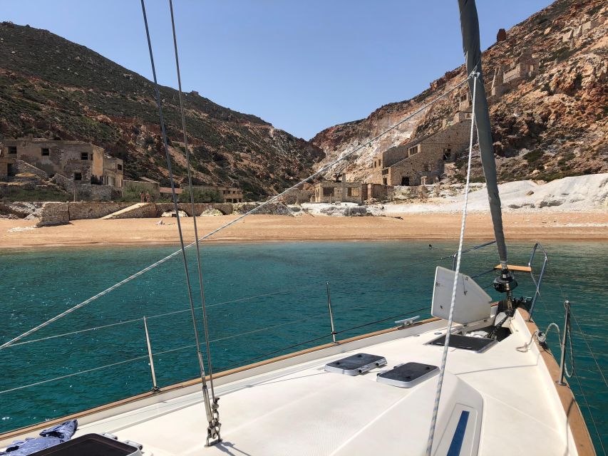 Full Day Boat Tour Around Milos & Poliegos - Key Points