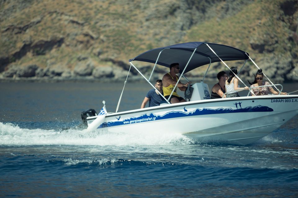 Georgioupolis: Rent a Boat Safari Sea Tour - Key Points