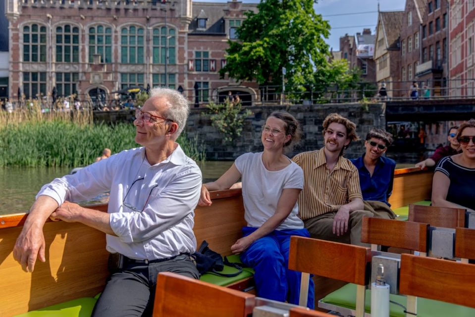 Ghent: 50-Minute Medieval Center Guided Boat Trip - Key Points