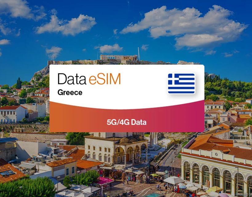 Greece: Tourist Esim Data Plan - Pricing and Booking Details