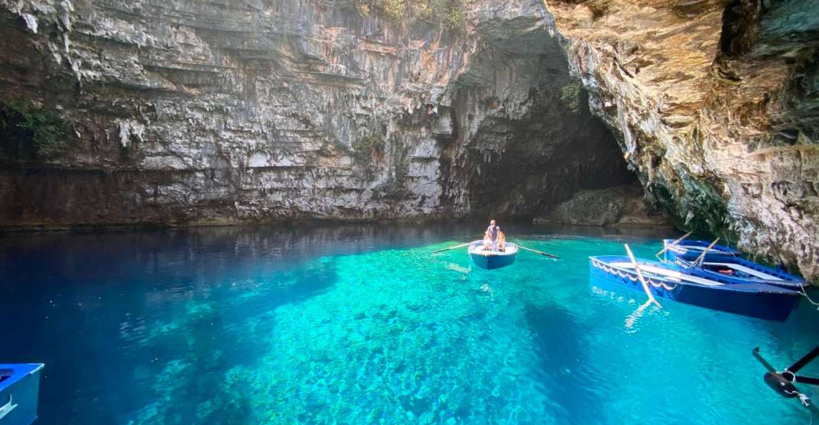 Kefalonia:Melissani Lake,Drogarati Cave & Antisamos Day Trip - Key Points