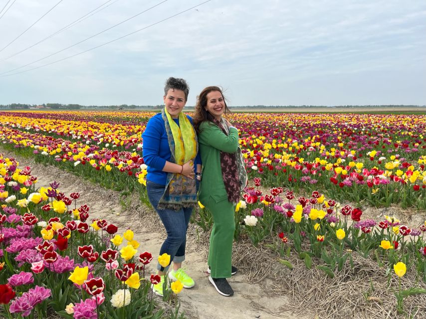 Keukenhof, Flower Fields & Zaanse Schans Windmills Tour - Key Points