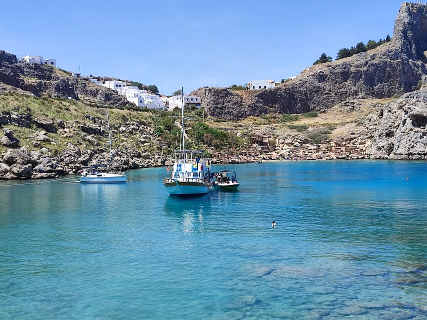 Lindos: Rhodes South-East Coast Cruise With Swim Stops - Key Points