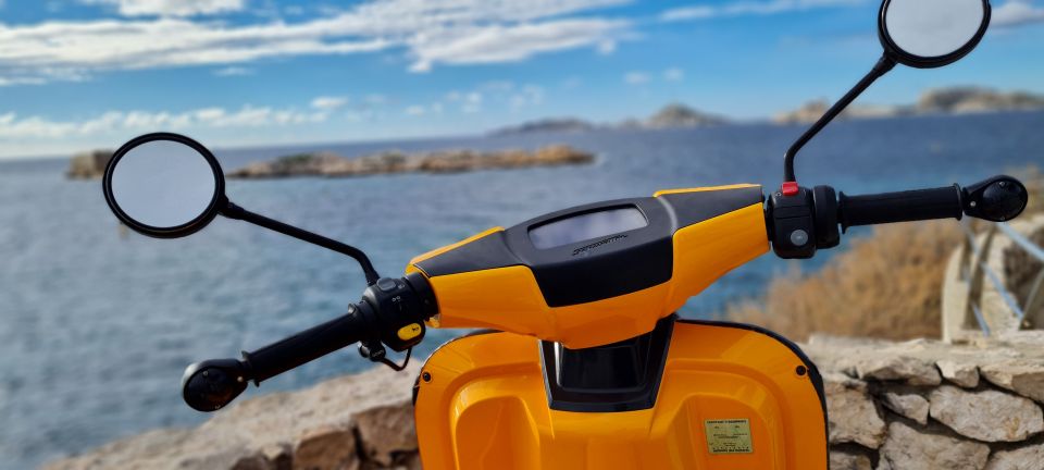Marseille: Electric Motorcycle Rental With Smartphone Guide - Key Points