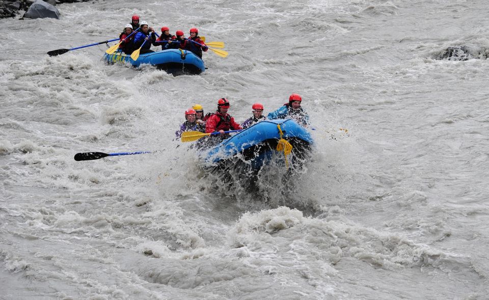 MATANUSKA GLACIER: LIONS HEAD WHITEWATER RAFTING - Duration and Group Size