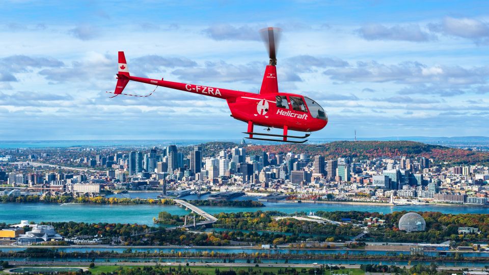 Montreal: Guided Helicopter Tour - Key Points