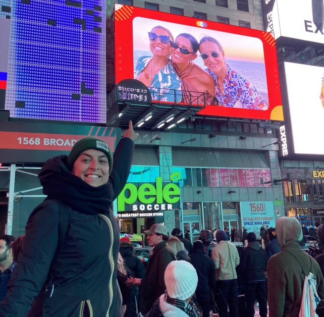 NYC: See Yourself on a Times Square Billboard for 15 Hours - Key Points