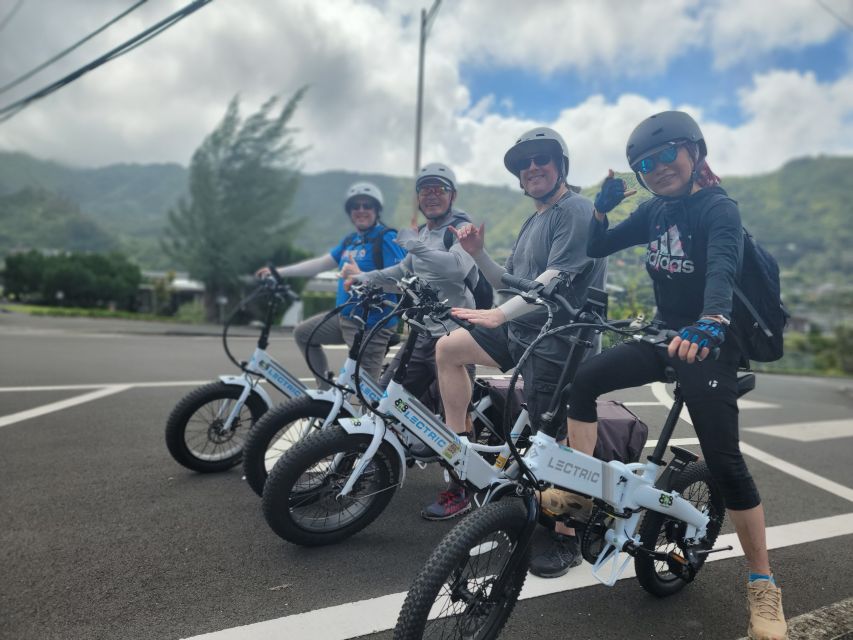Oahu: Waikiki E-Bike Ride and Manoa Falls Hike - Key Points
