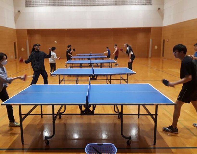 Osaka: Table Tennis Experience With Local Players - Key Points