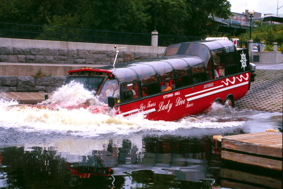 Ottawa: Bilingual Guided City Tour by Amphibious Bus - Tour Details