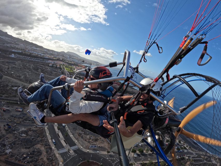 Paratrike Flying: (Motorised) as a COUPLE in TENERIFE - Key Points